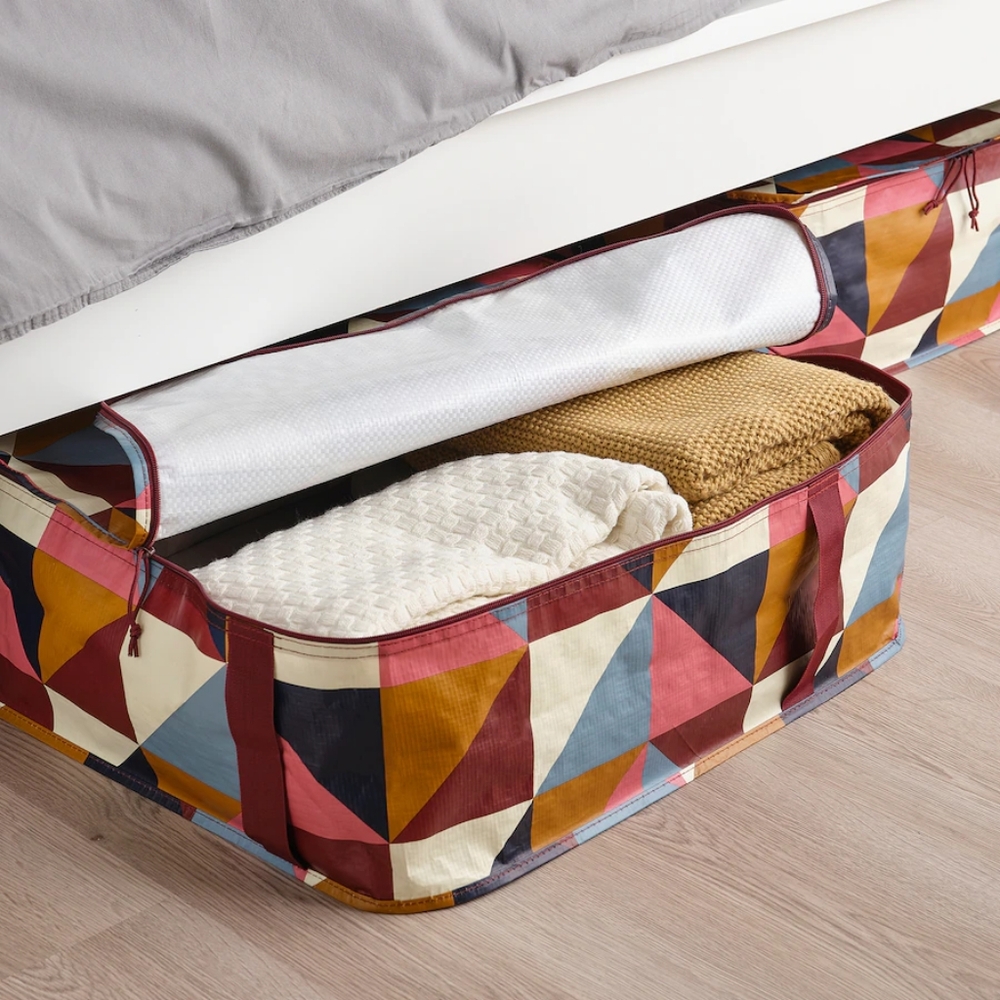 Geometric Multi-Color Storage Box - Picture 3 of 5
